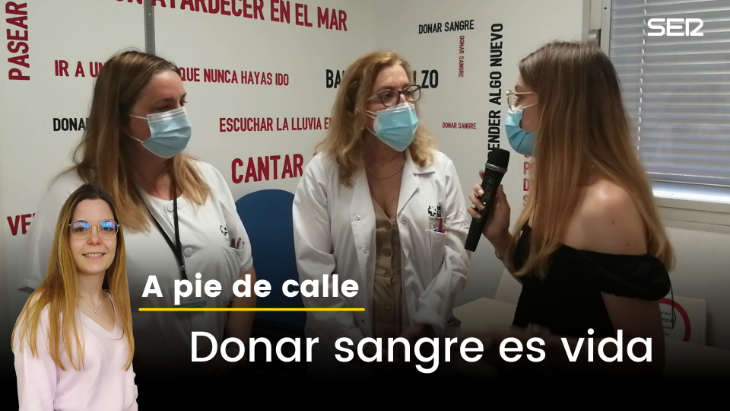Donar sangre es vida – A pie de calle 14-06-2022