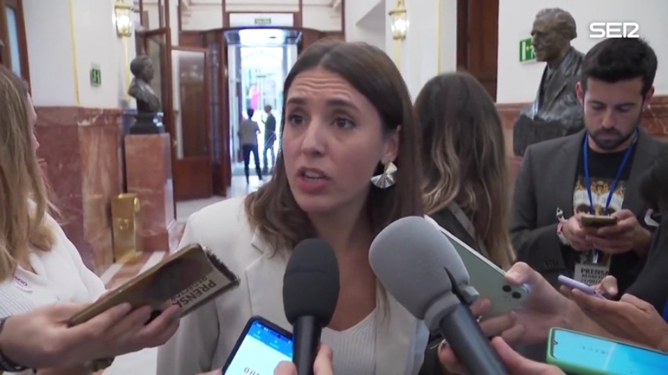 Irene Montero siente "vergüenza" de la "campaña de la extrema derecha"