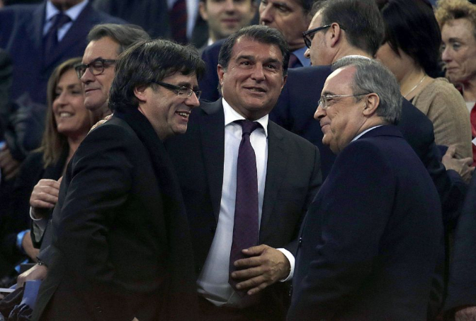 Imagen de Puigdemont serà a la llotja en l'Anvers-Barça
