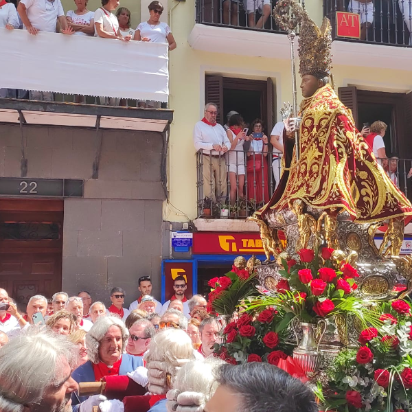 Portada de San Fermín