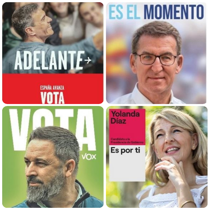 Imagen de Los detalles que pasan desapercibidos en los carteles electorales pero que mandan un mensaje claro