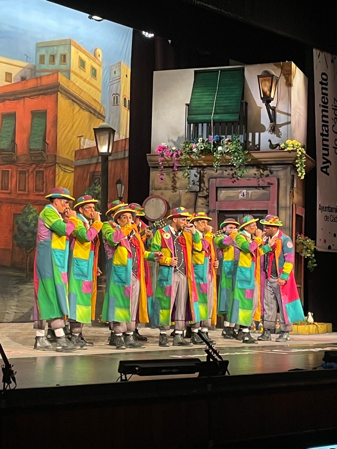 Comparsa : "La alegría de Cádiz" Semifinal