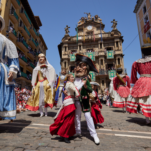 Portada de San Fermín