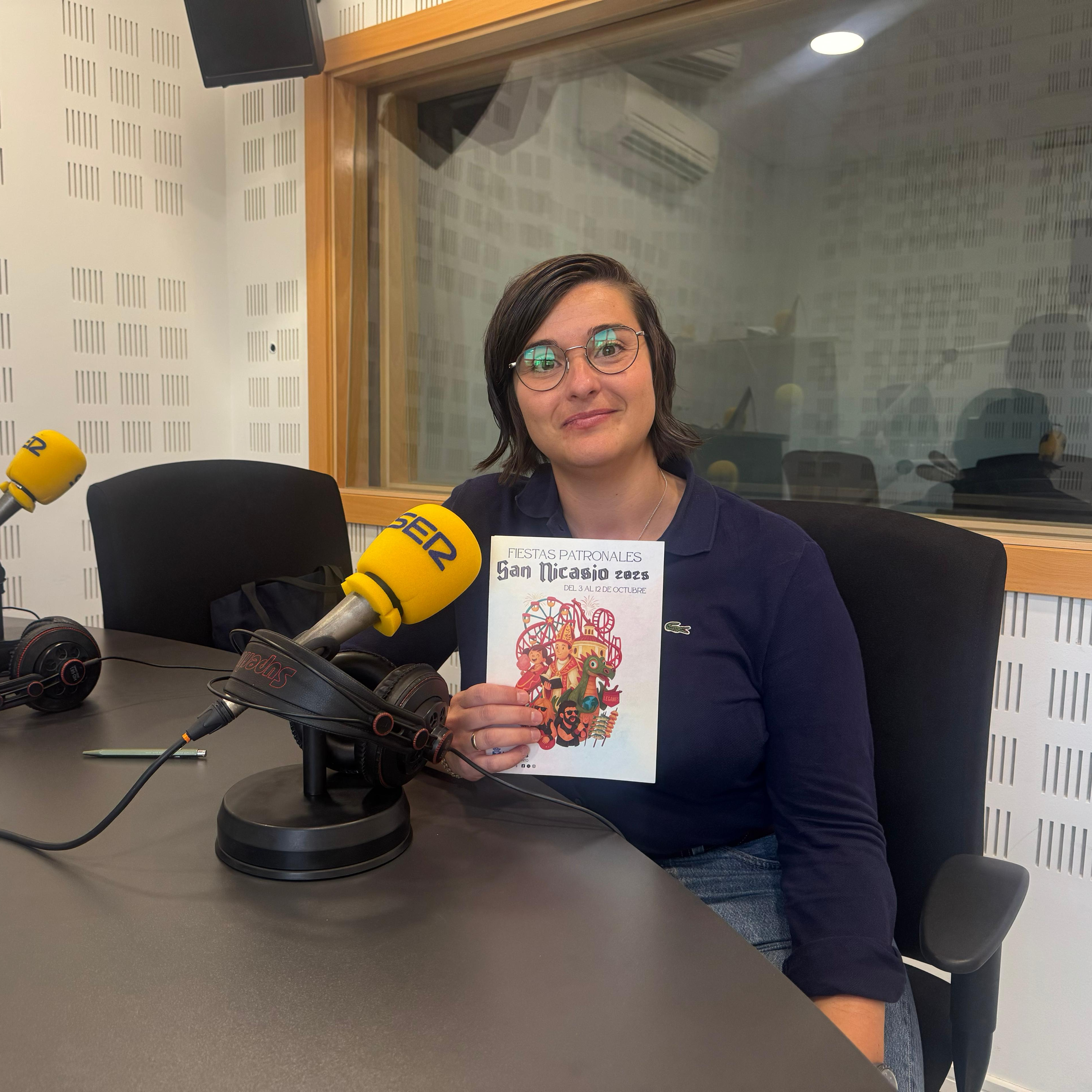 Imagen de Entrevista a la concejala de Festejos de Leganés, Almudena Jiménez, sobre las fiestas de San Nicasio.