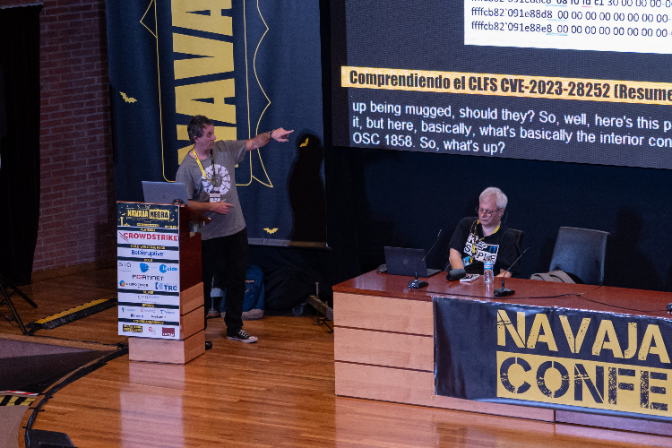 Imagen de 13ª edición del congreso 'Navaja Negra': uno de los referentes más importantes de la ciberseguridad en España