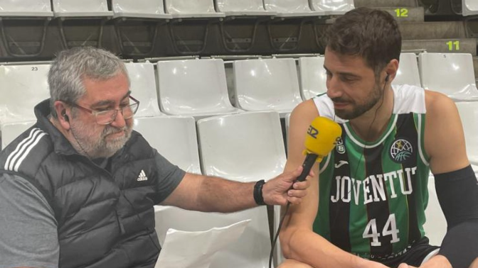 Ante Tomic: "M'agradaria guanyar un títol europeu amb la Penya"