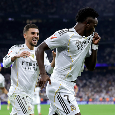 Imagen de LaLiga EA Sports | Real Madrid 2-0 Villarreal | Gol de Vinícius Júnior