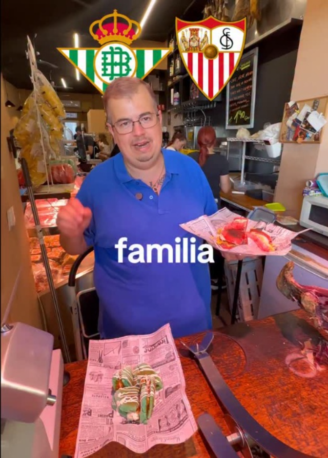 ¿Qué tostada elige Ángels Barceló? ¿Bética o Sevillista?
