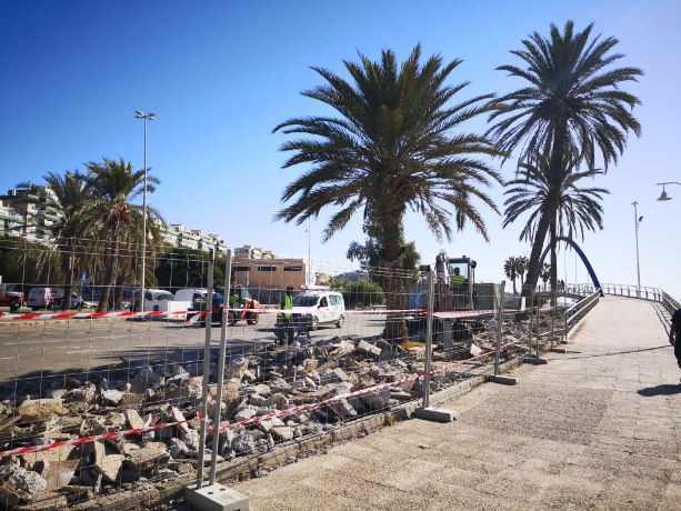 Imagen de Preocupación e incertidumbre en Pedregalejo por las obras del paseo marítimo