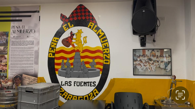 Imagen de Una hora con los peñistas de Zaragoza