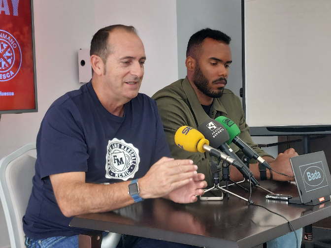 Imagen de Frank Cordiés analiza el momento del Bada Huesca y la visita a Bidasoa