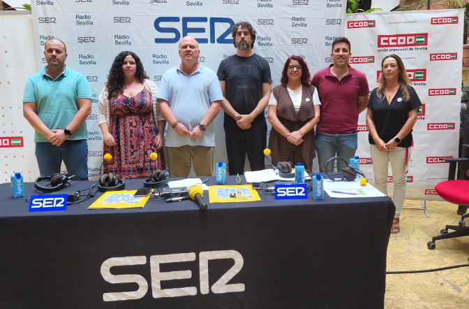 Hoy por Hoy Sevilla desde Comisiones Obreras, un sindicato que nació hace casi 50 años con una firme vocación de servicio a los trabajadores
