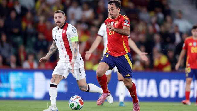 Imagen de Fase de clasificación del Mundial | España 2-0 Georgia: Gol de Mikel Oyarzabal