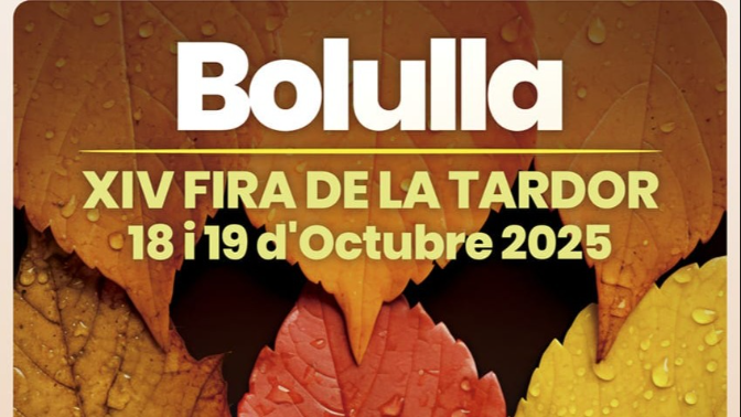 XIV Fira de la Tardor en Bolulla