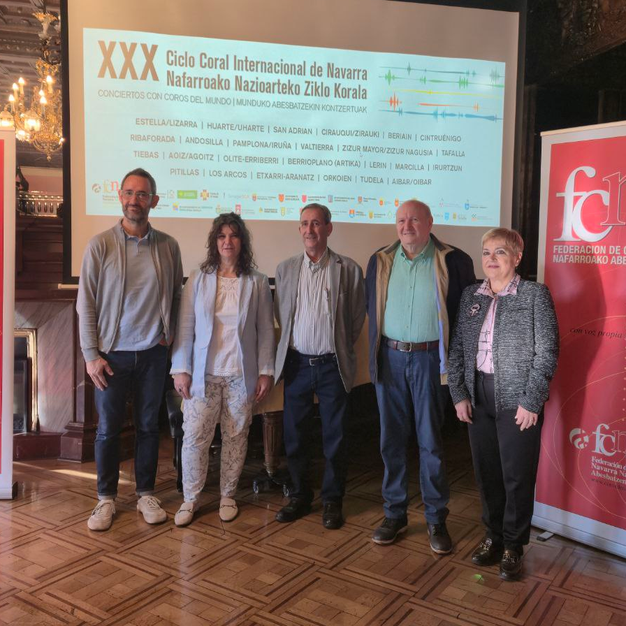 A punto el XXX Ciclo coral internacional de Navarra