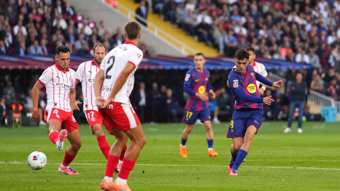 LaLiga EA Sports | FC Barcelona 1-0 Girona: Gol de Pedri