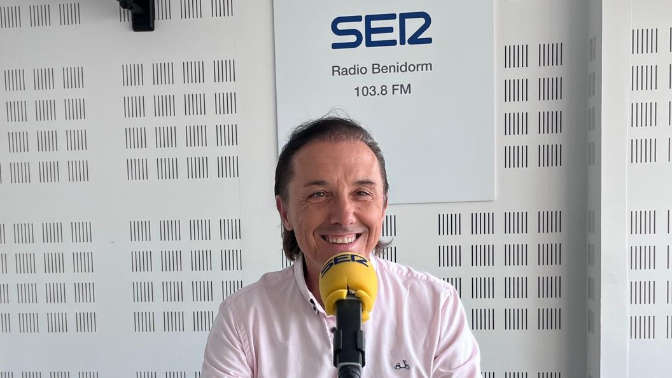 Imagen de Román Rodríguez sobre el nuevo Centro de Música y Salud de La Nucía