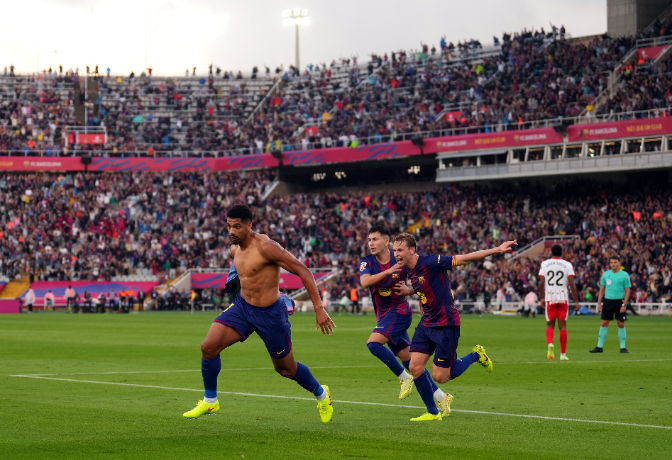 L'1x1 del Barça-Girona: especial "tradicions catalanes"