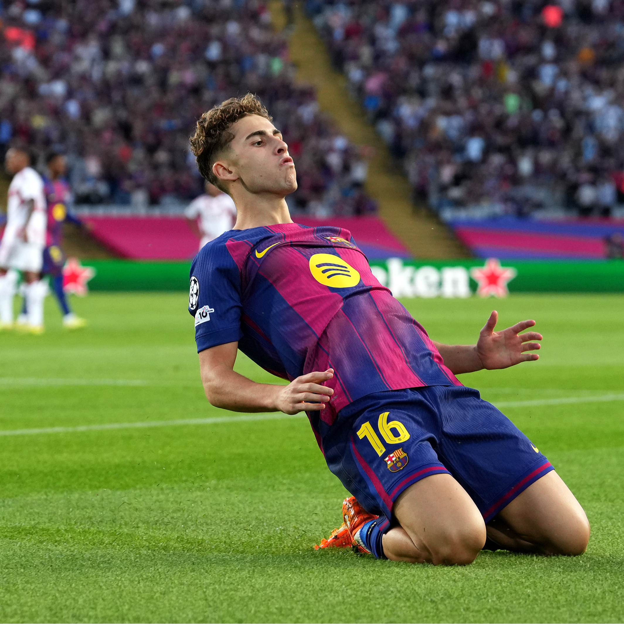 Champions League | FC Barcelona 1-0 Olympiacos | Gol de Fermín López