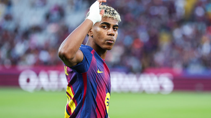 Champions League I FC Barcelona 3-1 Olympiacos I Gol de Lamine Yamal