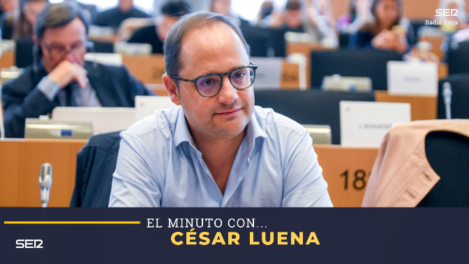 Imagen de El minuto... con el eurodiputado César Luena
