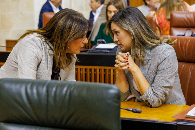 María Márquez: "Andalucía es una tierra de mujeres valientes con un presidente cobarde"