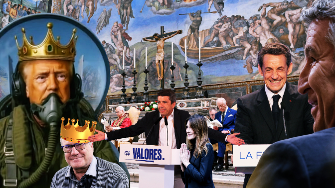 Imagen de El Gabinete de Crisis de SM Juan Carlos I de Manuel: «¡Lladres de sobretaula!»