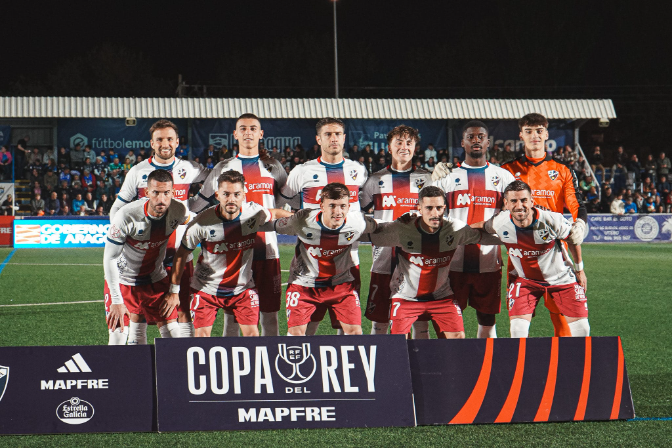 Sergi Guilló contento con la victoria del Huesca en Utebo Sergi Guilló contento con la victoria del Huesca en Utebo