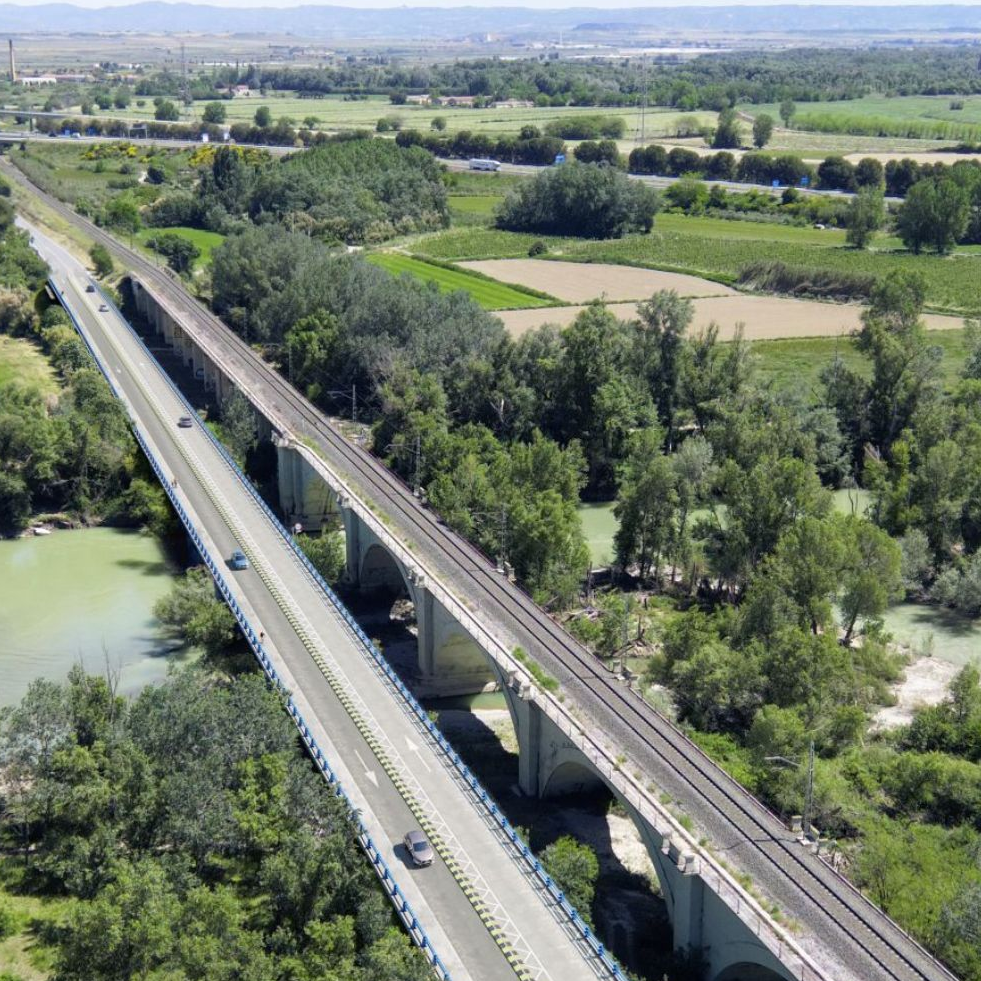 El puente de Marcilla tendrá un nuevo carril junto al actual