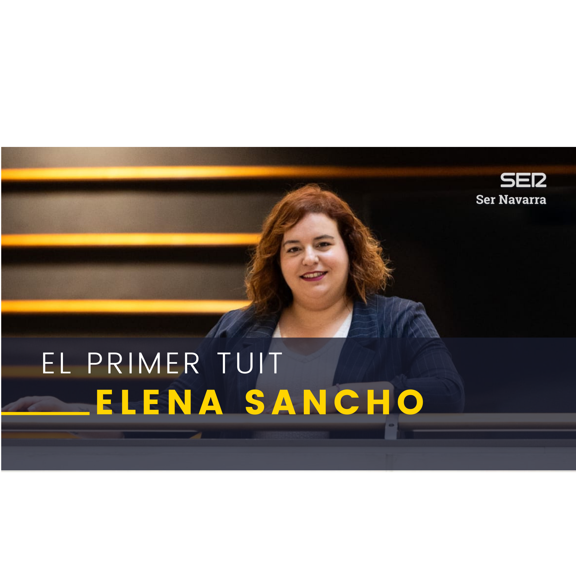 El Primer Tuit con la eurodiputada Elena Sancho