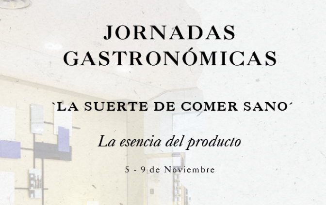 Jornadas gastronómicas "La suerte de comer sano: la esencia del producto" en el Hotel Guadalajara & Conference Center Affiliated by Meliá