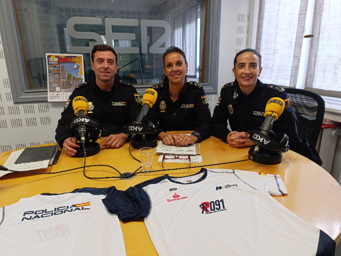 En clave de seguridad con la Policía Nacional de Guadalajara: Carrera solidaria "Ruta 091"