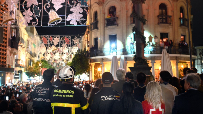Declaraciones de María José García Pelayo, alcaldesa de Jerez, sobre el inicio de las zambombas