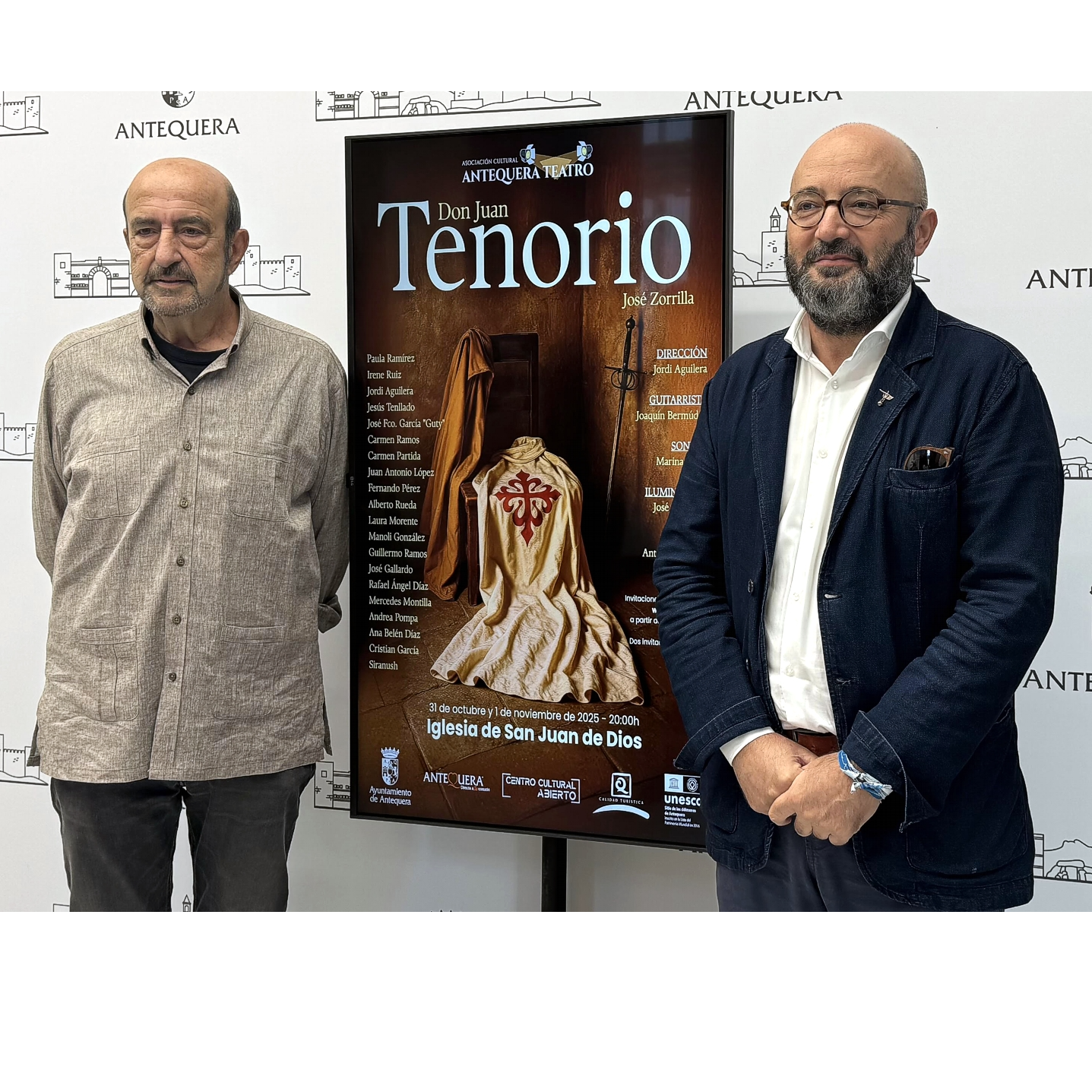 Entrevista Jordi Aguilera. Representación Don Juan Tenorio en Antequera Entrevista Jordi Aguilera. Representación Don Juan Tenorio en Antequera
