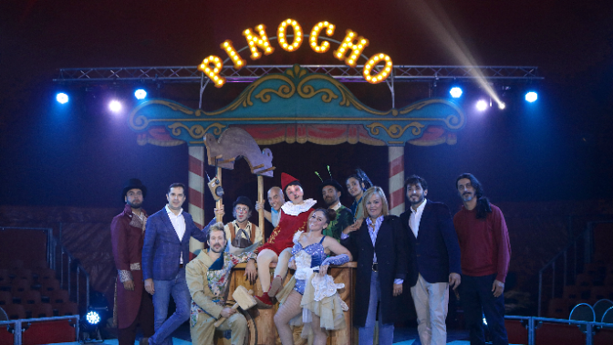 El circo de Pinocho llega a Ejea