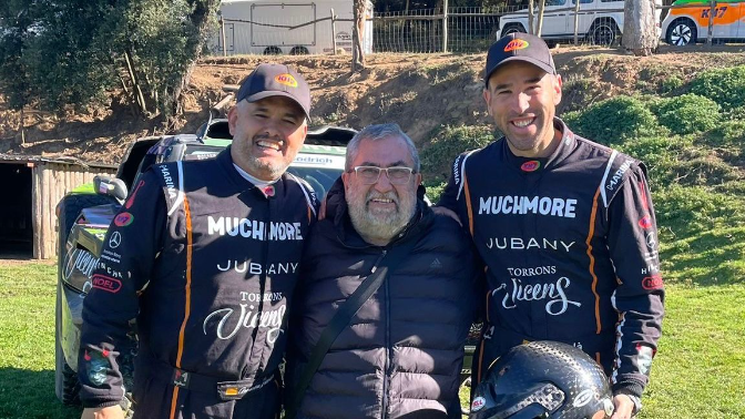 Nando Jubany: "Veig possible quedar entre els 25 primers al Dakar, és l'objectiu"