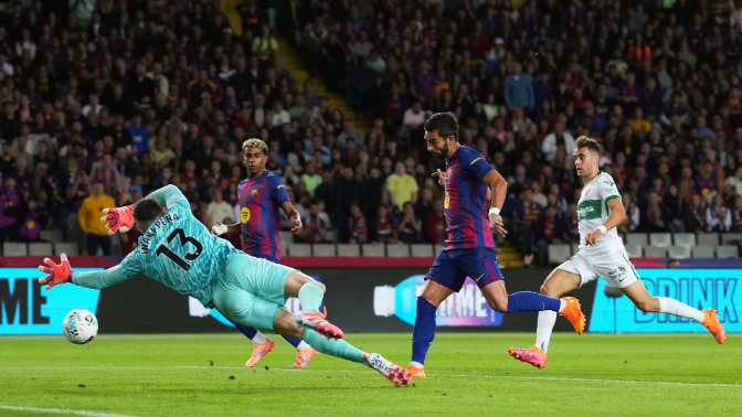 LaLiga EA Sports | FC Barcelona 2-0 Elche CF: gol de Ferran Torres