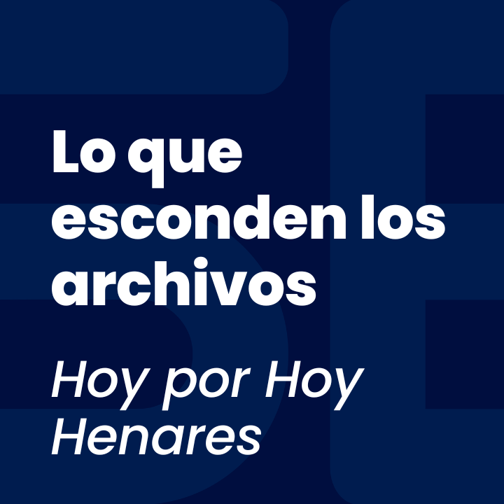 Lo que esconden los archivos