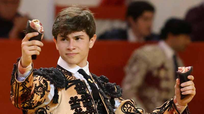 Aaron Palacio, torero de Biota Aaron Palacio, torero de Biota
