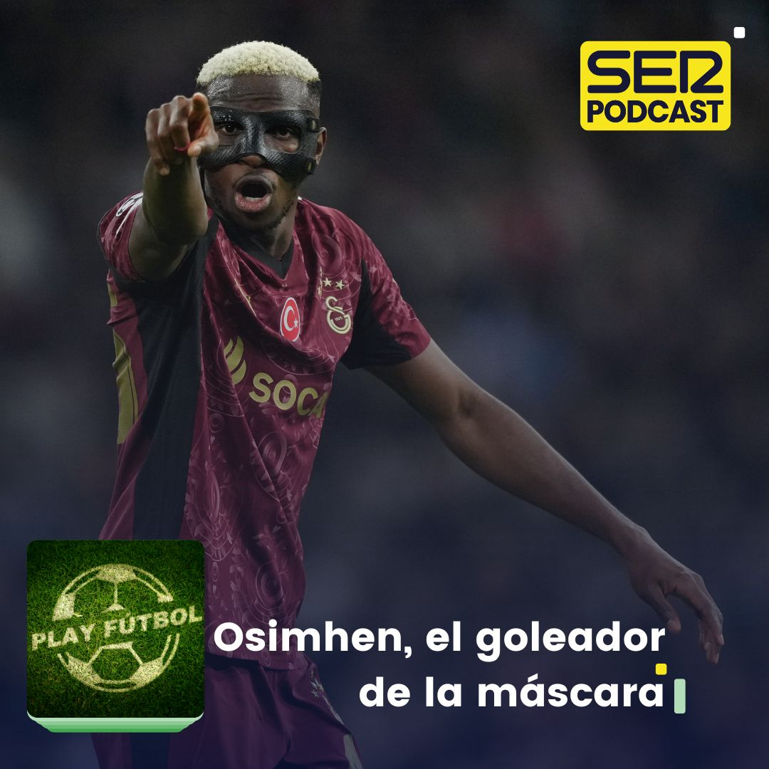 Imagen de Osimhen, el goleador de la máscara