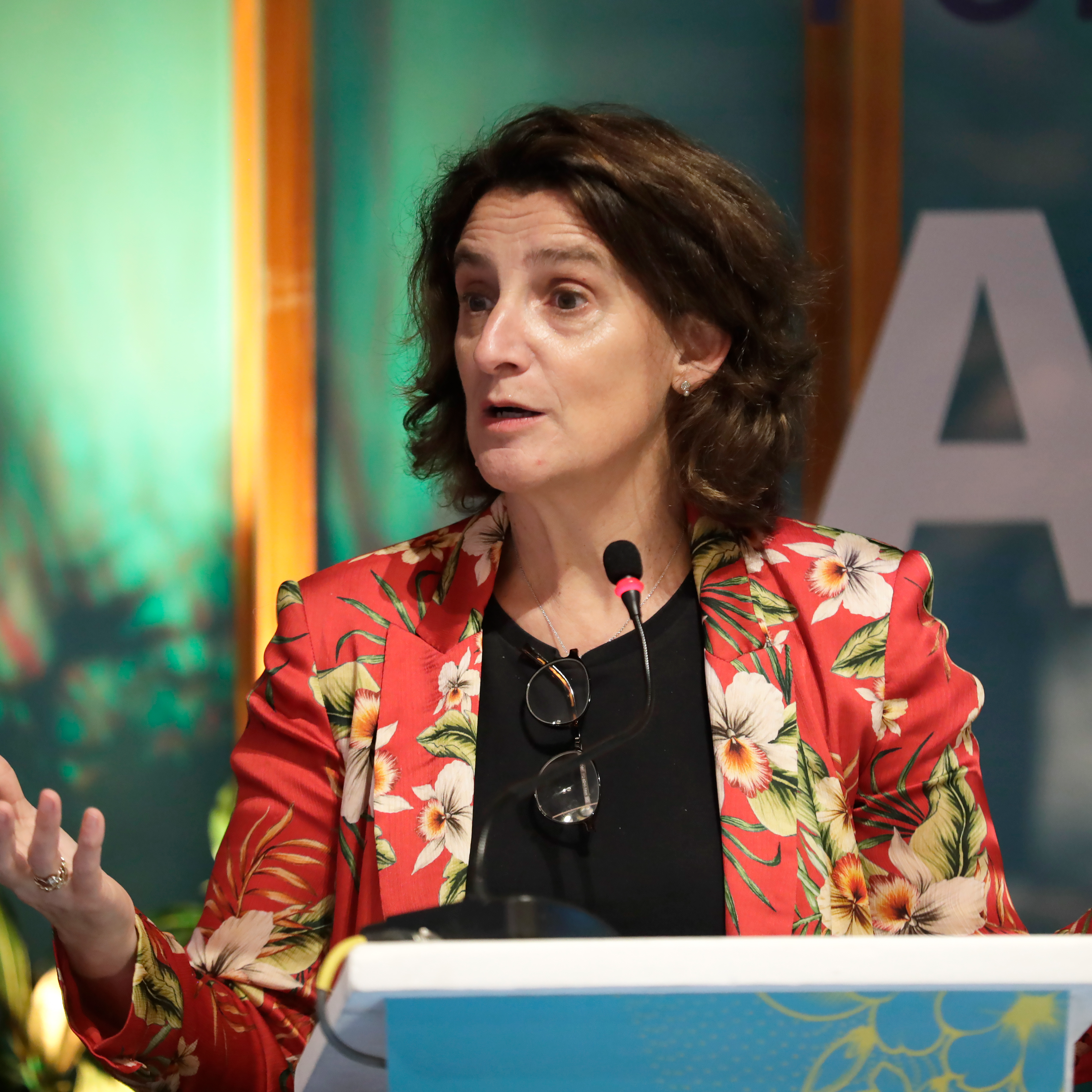 Imagen de Teresa Ribera, sobre el voto del PP contra los objetivos climáticos: 