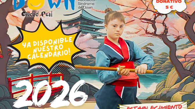 Down Caminar presenta su calendario solidario 2026 inspirado en películas Disney