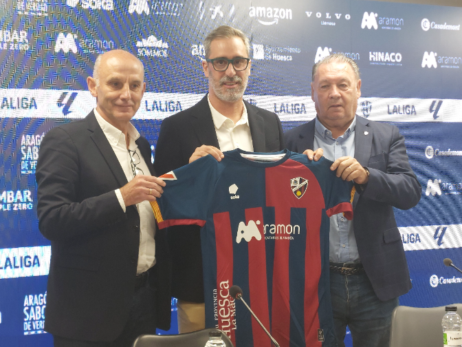 Escucha las primeras intenciones de Bolo como entrenador del Huesca