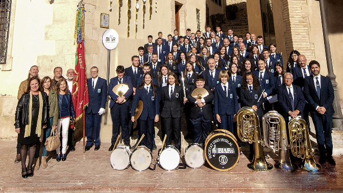 Mari Angeles Bordera, Pta Unió Musical de Biar, en Radio Villena SER
