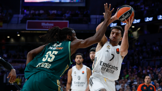 Campazzo, crítico tras la derrota del Real Madrid contra el Panathinaikos: "Tenemos que ser un equipo más compacto y con intensidad"