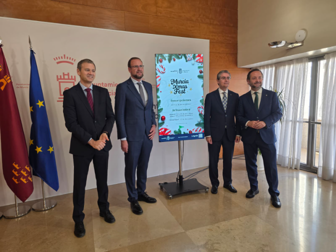 Presentación primera edición del certamen 'Murcia Xmas Fest' Presentación primera edición del certamen 'Murcia Xmas Fest'