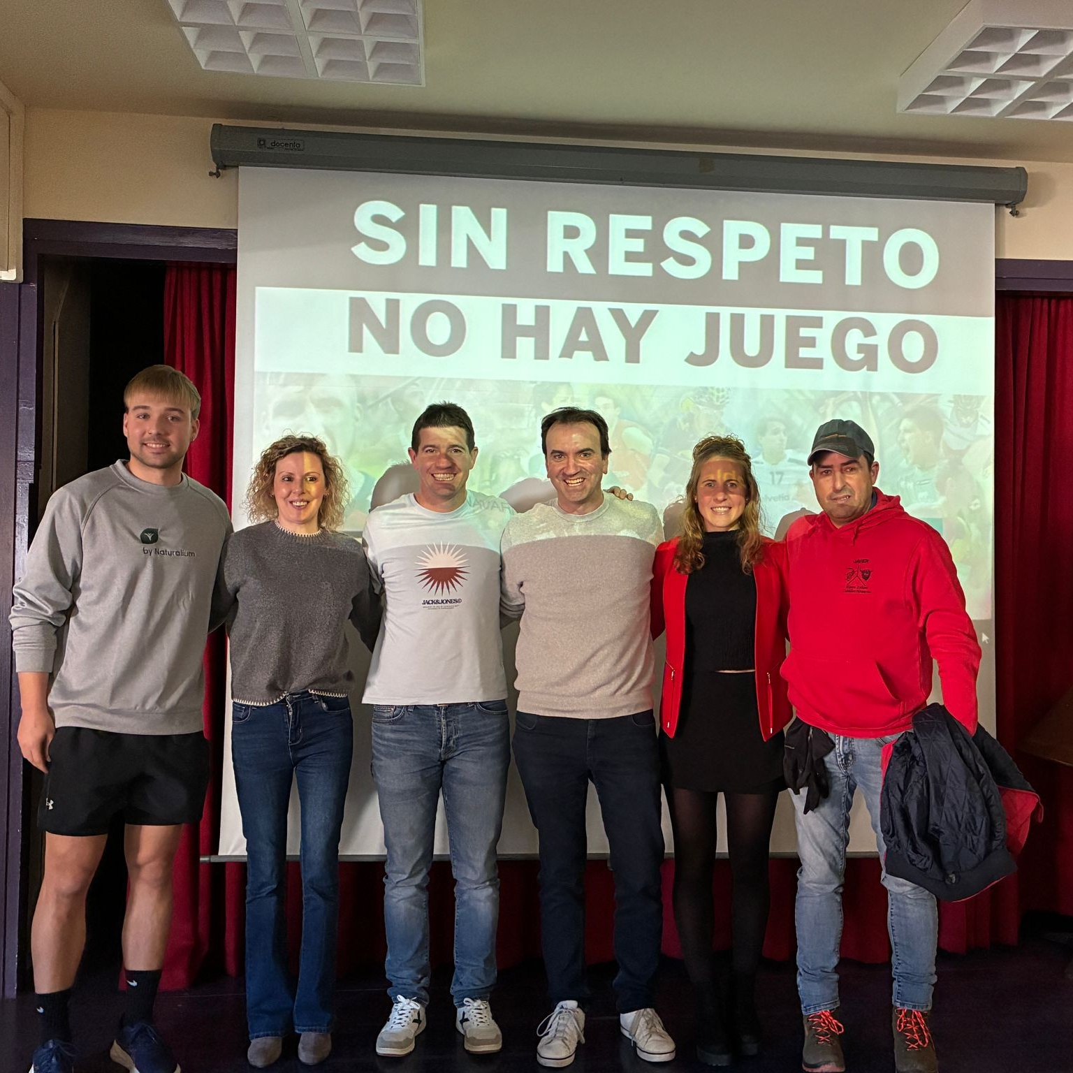 El colegio de Falces nuevo escenario de "Sin respeto no hay juego"