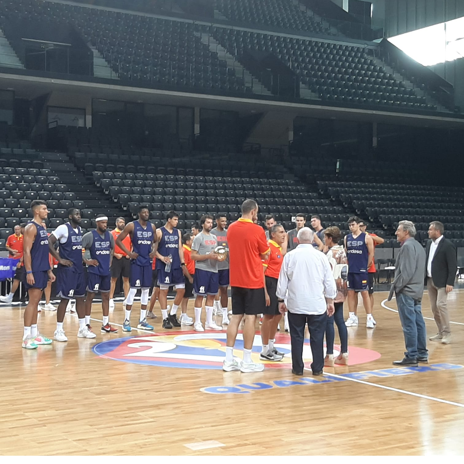 Basket con la convocatoria de Great Osobor con la selección española absoluta