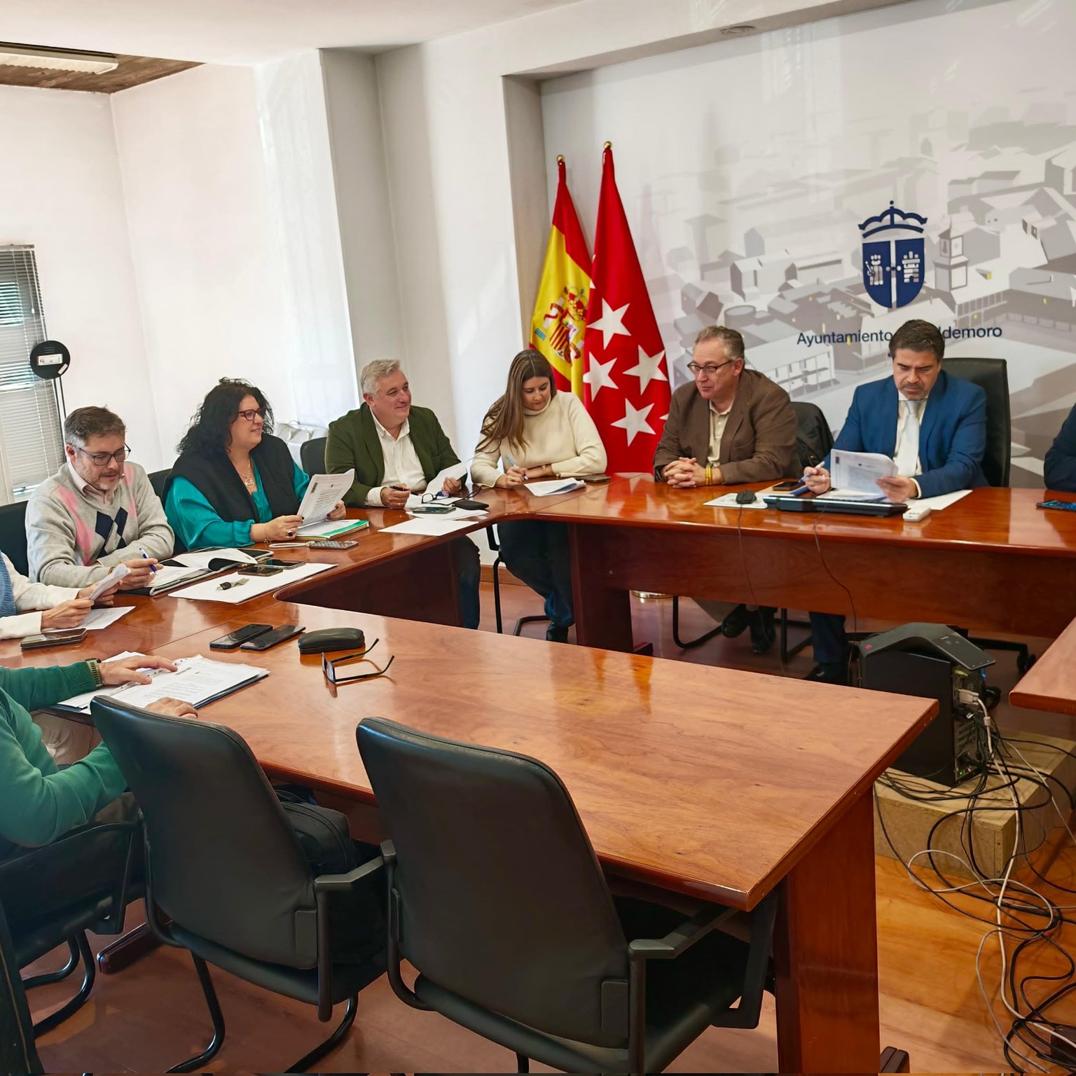 David Conde, alcalde de Valdemoro, cree que el nuevo carril desde la rotonda de acceso de la A-4 a la avenida de Andalucía hará el tráfico más fluido en esa zona.