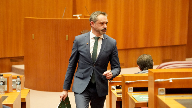 David Hierro (Vox) | Las Cortes rechazan el presupuesto de Castilla y León para 2026